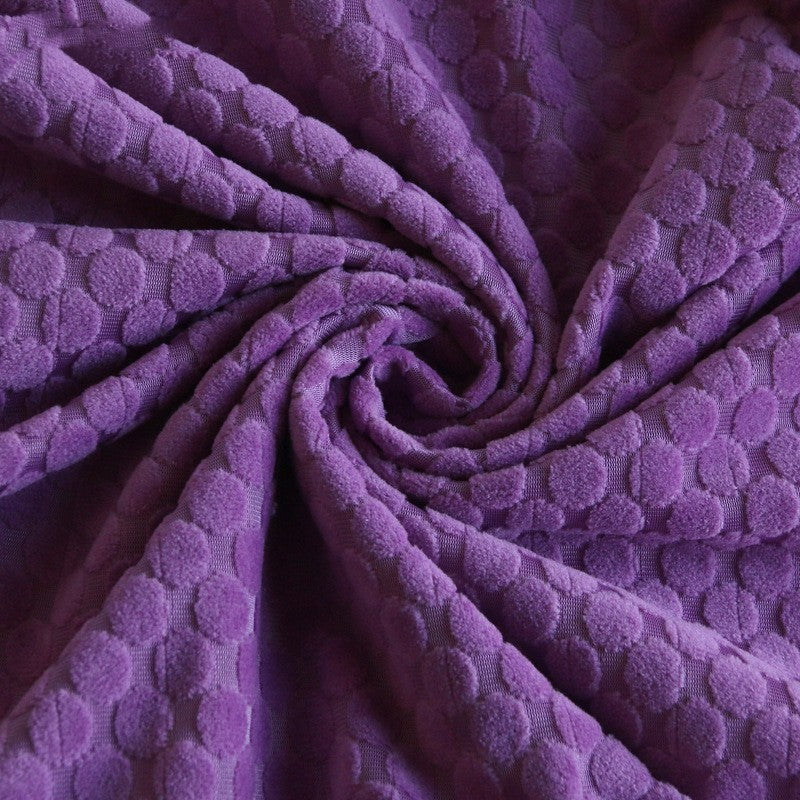 KTX-776851 Plush Velvet Pillowcase - Soft Polyester Fiber, Digital Print Design, 50x30 cm