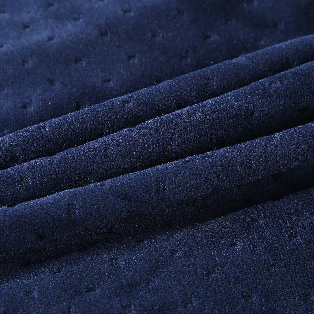 KTX-776851 Plush Velvet Pillowcase - Soft Polyester Fiber, Digital Print Design, 50x30 cm