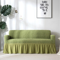 HKM-776979 Universal INS Single Triple Leather Sofa Cover - Available in Multiple Colors