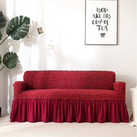 HKM-776979 Universal INS Single Triple Leather Sofa Cover - Available in Multiple Colors