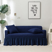 HKM-776979 Universal INS Single Triple Leather Sofa Cover - Available in Multiple Colors