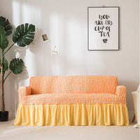 HKM-776979 Universal INS Single Triple Leather Sofa Cover - Available in Multiple Colors