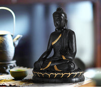 HKM-777107 Resin Sakyamuni Buddha Statue for Home and Garden Decor