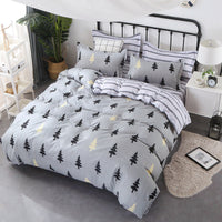 HKM-777171 Aloe Cotton 4-Piece Bed Sheet Set in Soft Polyester Fabric
