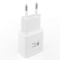 HKM-777235 Samsung Travel Charger 2A Fast Charging for S6/S7/S8 Mobile Phones, Supports 5V & 9V Output