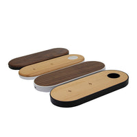 HKM-777363 Natural Bamboo and Wood Wireless Charger with Exquisite Design