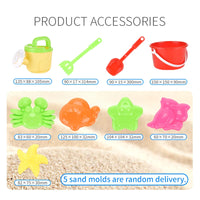 HKM-777427 10-Piece ABS Plastic Sand Beach Vehicle Set for Outdoor Water Play - Educational DIY Toys for Ages 3+