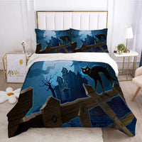 HKM-777491 Bedding Set Featuring Cartoon Animation Designs - Available in Multiple Sizes