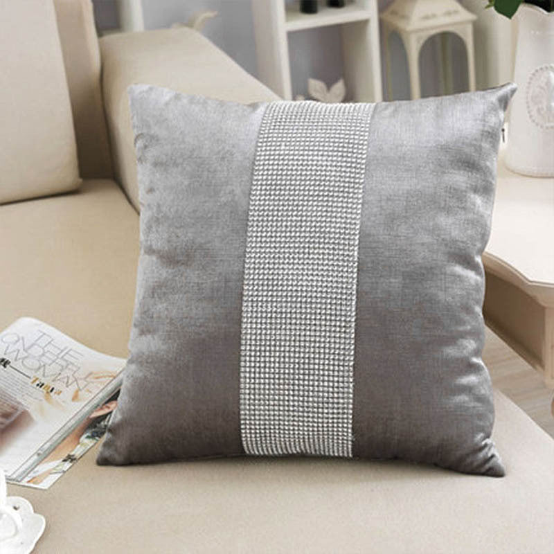 HKM-777619 Light Luxury Velvet Cushion Pillow 45x45cm for Living Room in Multiple Colors