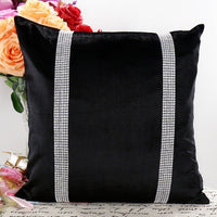 HKM-777619 Light Luxury Velvet Cushion Pillow 45x45cm for Living Room in Multiple Colors
