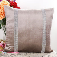 HKM-777619 Light Luxury Velvet Cushion Pillow 45x45cm for Living Room in Multiple Colors