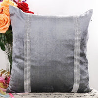 HKM-777619 Light Luxury Velvet Cushion Pillow 45x45cm for Living Room in Multiple Colors