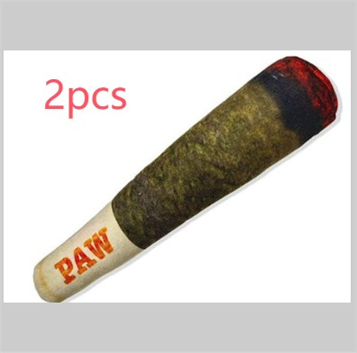 HKM-777619 Plush Dog Toy - Sound-Prank Toy Shaped Like Fake Cigarettes