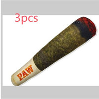 HKM-777619 Plush Dog Toy - Sound-Prank Toy Shaped Like Fake Cigarettes