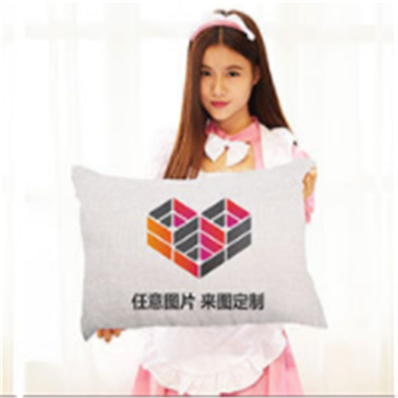 KTX-778003 Cartoon-Themed Thick Cotton Linen Pillow with PP Cotton Filling