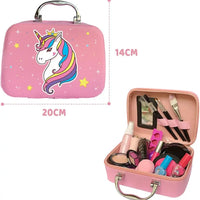 HKM-778003 Kids Unicorn Makeup Set | Educational Role Play Cosmetic Toy for Ages 2-13