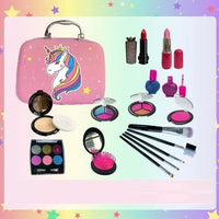HKM-778003 Kids Unicorn Makeup Set | Educational Role Play Cosmetic Toy for Ages 2-13