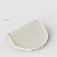 HKM-778003 Stainless Steel Cat Food Bowl with Silicone Waterproof Non-Slip Mat