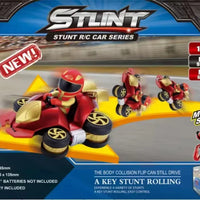 HKM-778323 Remote Control 360 Degree Rotation Stunt Car with Seven Wheels, 1/18 Scale, 2.4G Wireless, Ideal for Kids 5+