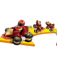 HKM-778323 Remote Control 360 Degree Rotation Stunt Car with Seven Wheels, 1/18 Scale, 2.4G Wireless, Ideal for Kids 5+