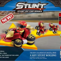 HKM-778323 Remote Control 360 Degree Rotation Stunt Car with Seven Wheels, 1/18 Scale, 2.4G Wireless, Ideal for Kids 5+