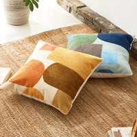 HKM-778387 Cotton Decorative Pillow with Hidden Zipper, 30 x 50 cm, Machine Washable