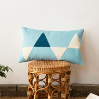 HKM-778387 Cotton Decorative Pillow with Hidden Zipper, 30 x 50 cm, Machine Washable