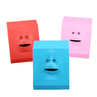 HKM-778579 Funny Face Coin Piggy Bank with Electric Features, Music, and Light for Kids 5+