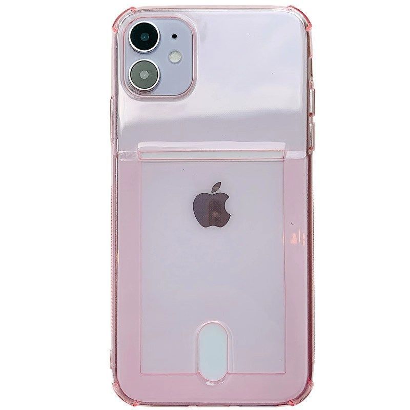 HKM-778579 Soft TPU Protective Mobile Phone Case with Four-Corner Anti-Fall Design for iPhone