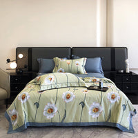 HKM-778643 Washable Tencel Summer Cooling Duvet Cover Set - Multiple Sizes Available