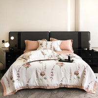 HKM-778643 Washable Tencel Summer Cooling Duvet Cover Set - Multiple Sizes Available