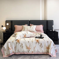 HKM-778643 Washable Tencel Summer Cooling Duvet Cover Set - Multiple Sizes Available