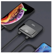 HKM-778707 Compact LCD Display Power Bank with Large Capacity - Lightweight and Convenient