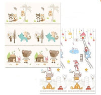 HKM-778707 Foldable 1CM Thick Cartoon XPE Anti-Skid Baby Play Mat - Water-Resistant & Easy to Clean