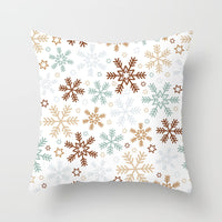 HKM-778771 Nordic Christmas Decorative Pillowcase - Soft Polyester Cover for Living Room, Bedroom, or Study