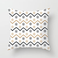 HKM-778771 Nordic Christmas Decorative Pillowcase - Soft Polyester Cover for Living Room, Bedroom, or Study