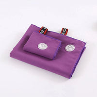 HKM-778899 Microfiber Beach Towel Set - Quick-Dry Sports Towel and Bath Towel Combo, Soft Double-Face Velvet, 40x80 cm & 80x160 cm