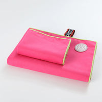 HKM-778899 Microfiber Beach Towel Set - Quick-Dry Sports Towel and Bath Towel Combo, Soft Double-Face Velvet, 40x80 cm & 80x160 cm