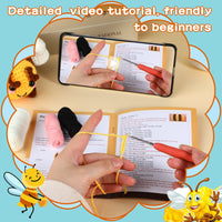 HKM-779155 Acrylic Crochet Material Package for Handmade Doll Decor