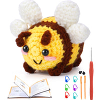 HKM-779155 Acrylic Crochet Material Package for Handmade Doll Decor