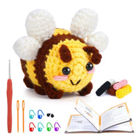 HKM-779155 Acrylic Crochet Material Package for Handmade Doll Decor