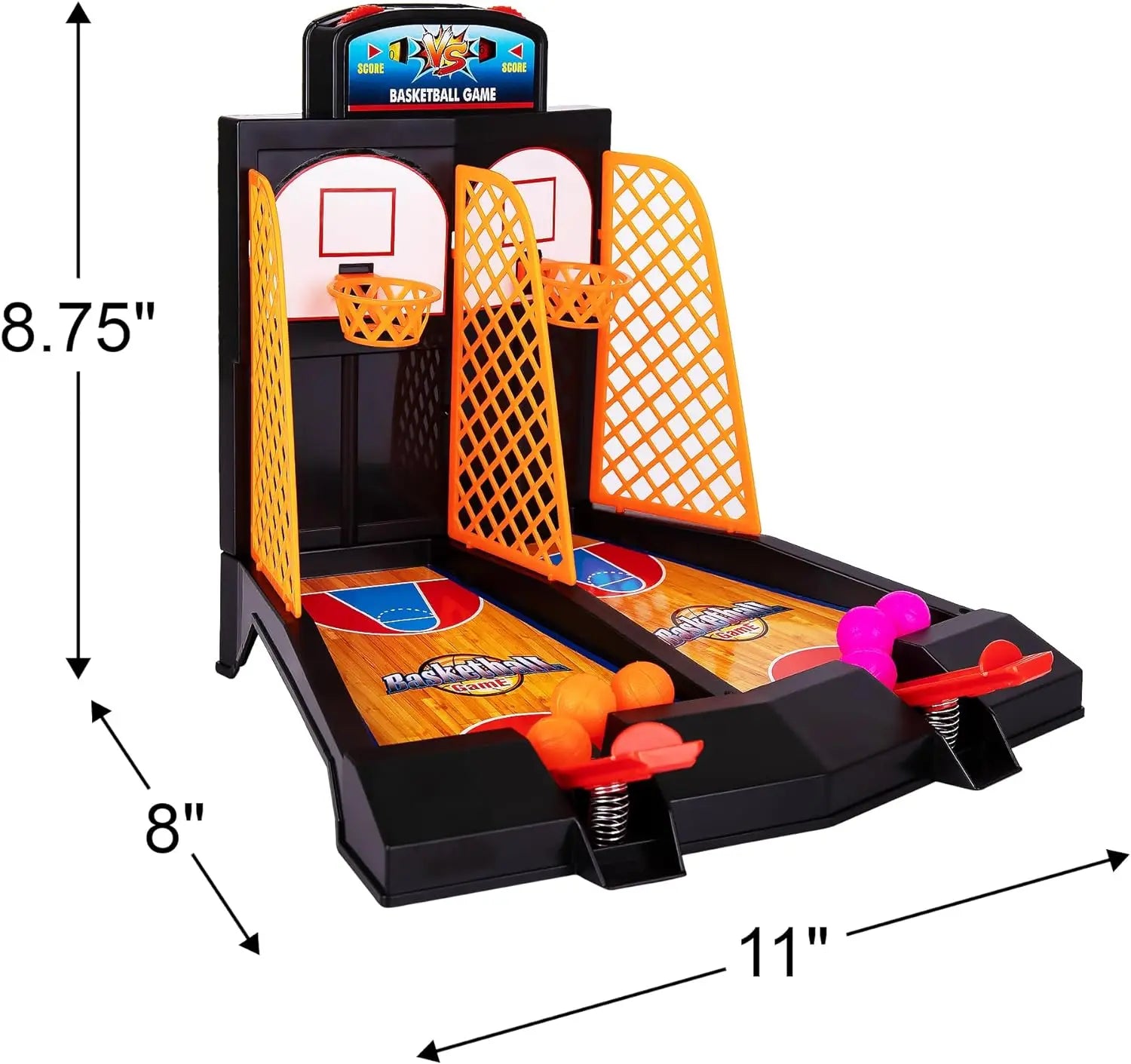 HKM-779155 Desktop Arcade Basketball Shooting Game for Kids - Mini Tabletop Basketball Fun