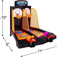 HKM-779155 Desktop Arcade Basketball Shooting Game for Kids - Mini Tabletop Basketball Fun