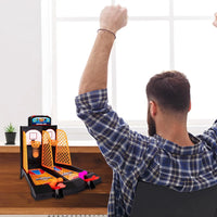 HKM-779155 Desktop Arcade Basketball Shooting Game for Kids - Mini Tabletop Basketball Fun