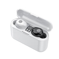 HKM-779219 F9 Touch Control TWS Bluetooth 5.1 Wireless Headset with Battery Display and Voice Control