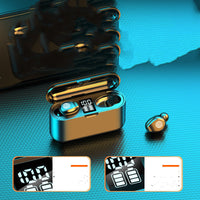 HKM-779219 F9 Touch Control TWS Bluetooth 5.1 Wireless Headset with Battery Display and Voice Control