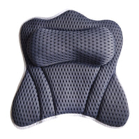 HKM-779283 4D Modern Polyester Butterfly Bathtub Pillow with Suction Cup - 40x40cm