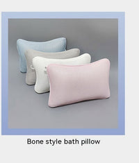 HKM-779283 4D Modern Polyester Butterfly Bathtub Pillow with Suction Cup - 40x40cm