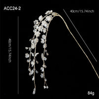 HKM-779283 Acrylic White Crystal Twig Branch Christmas Decoration - Multiple Styles Available