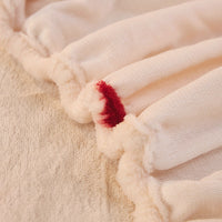 HKM-779475 Winter Warm Milk Velvet All-Inclusive Bed Sheet Set with Pillowcases - Multiple Styles and Sizes Available